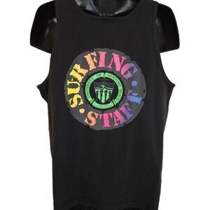 Newport Beach Surfing Tank Top Vintage 90s Surfer Surf Skate Made In USA Mens